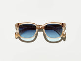#color_cinnamon | The SHIDDOCK SUN in Cinnamon with Denim Blue Tinted Lenses