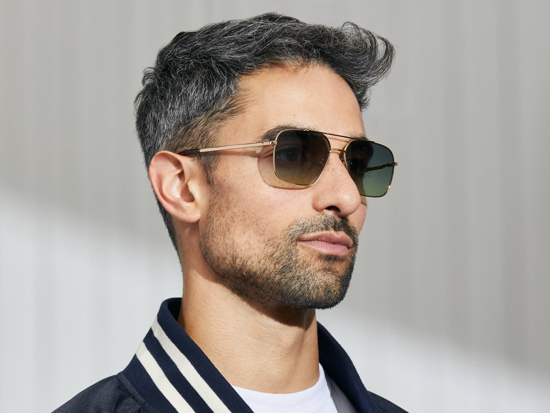 SHTARKER in Gold | Tinted Glasses – MOSCOT NYC SINCE 1915