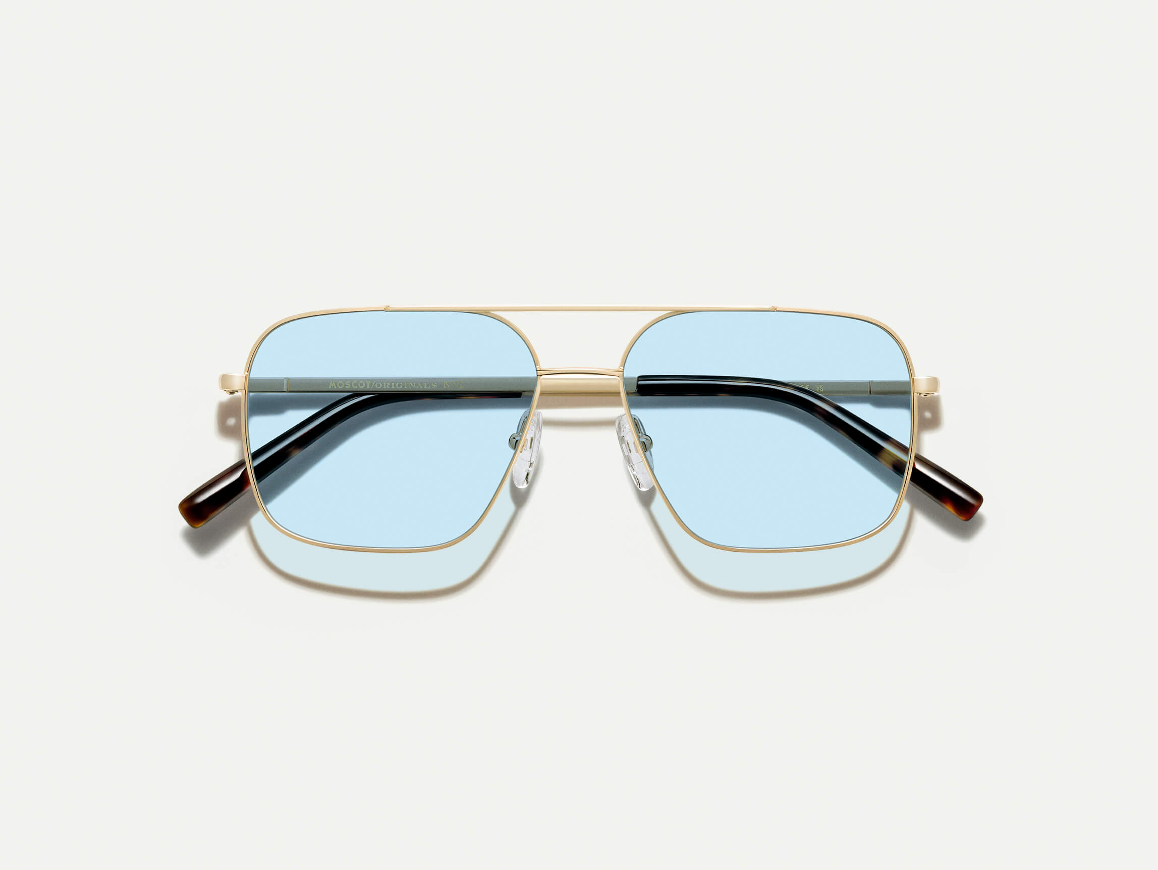 SHTARKER in Gold | Tinted Glasses – MOSCOT