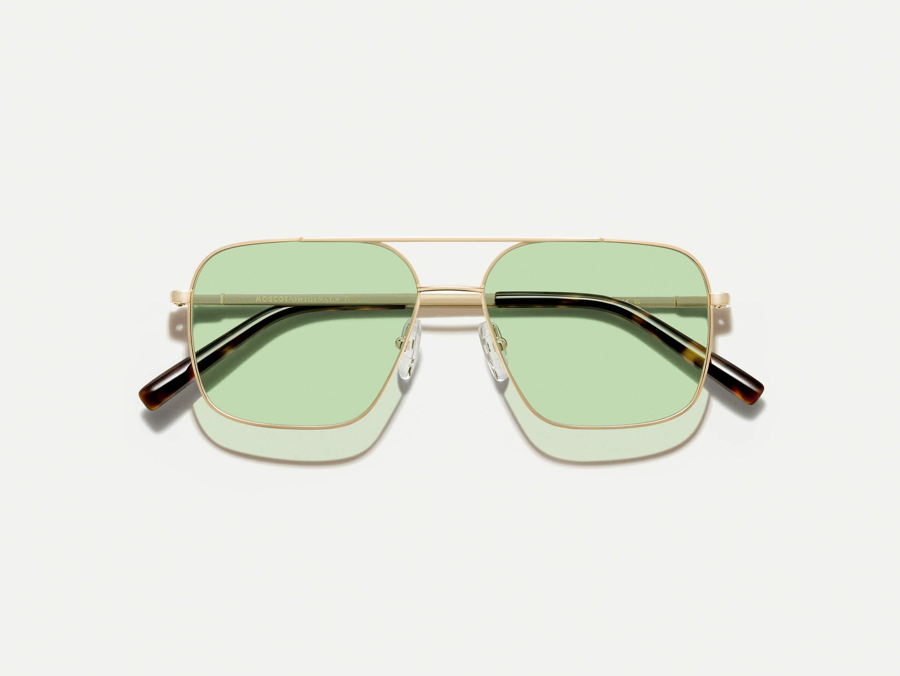 The SHTARKER in Gold with Limelight Tinted Lenses