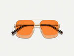 The SHTARKER in Gold with Woodstock Orange Tinted Lenses