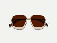 #color_gold | The SHTARKER SUN in Gold with Cosmitan Brown Lenses