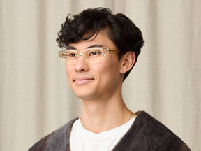 Model in wearing The SHTUP in size 51 in Flesh