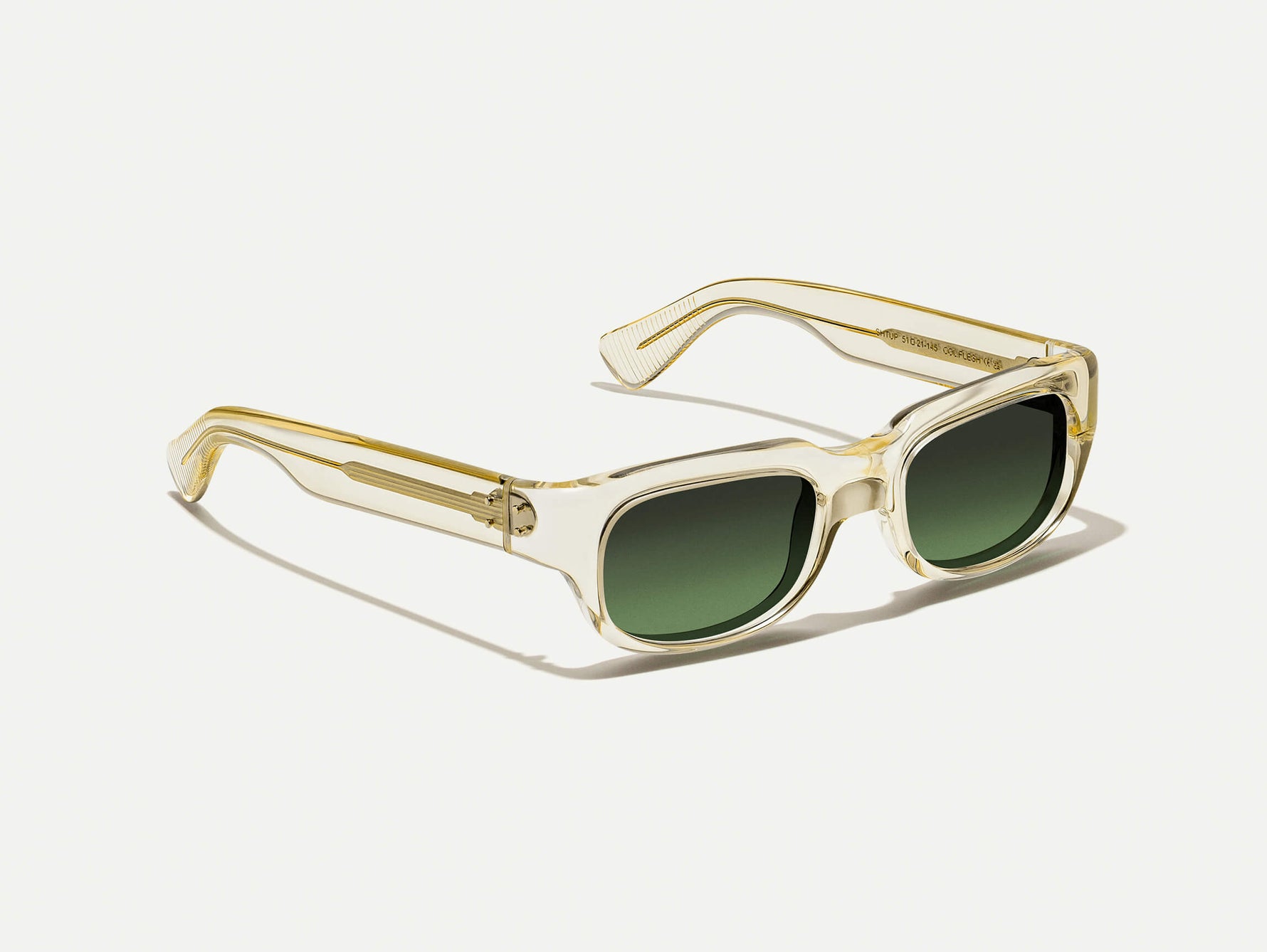 The SHTUP SUN in Flesh with Forest Wood Tinted Lenses
