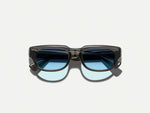 The SHTUP SUN in Grey with Denim Blue Tinted Lenses