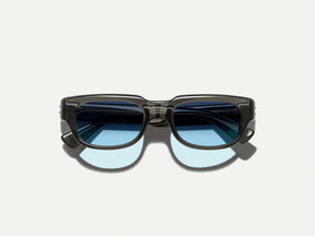 #color_grey | The SHTUP SUN in Grey with Denim Blue Tinted Lenses