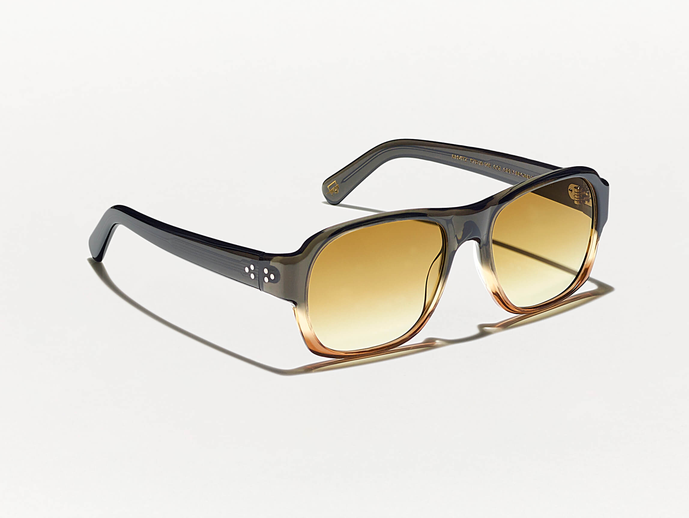 The SHVITZ SUN in Grey-Brown Fade with Chestnut Fade Tinted Lenses