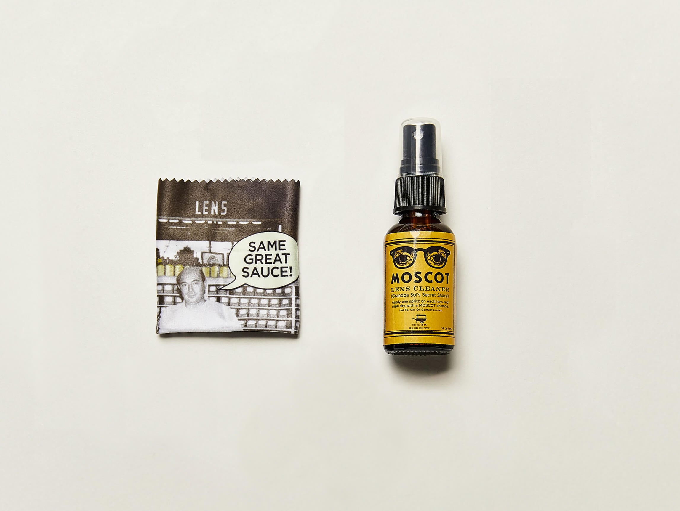 SOL'S Sauce | Lens Cleanser Spray – MOSCOT NYC SINCE 1915