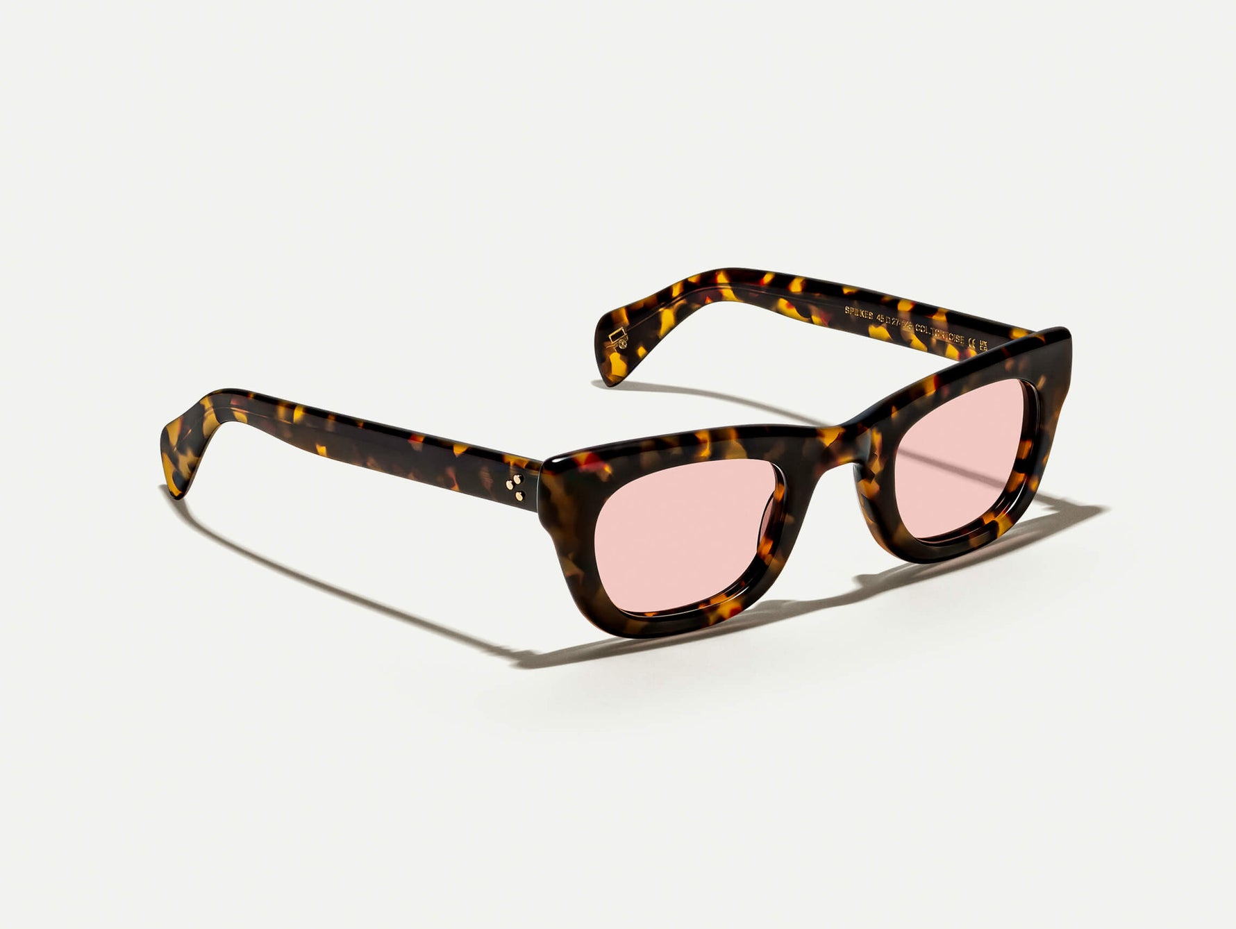 The SPILKES SUN in Tortoise with New York Rose Tinted Lenses