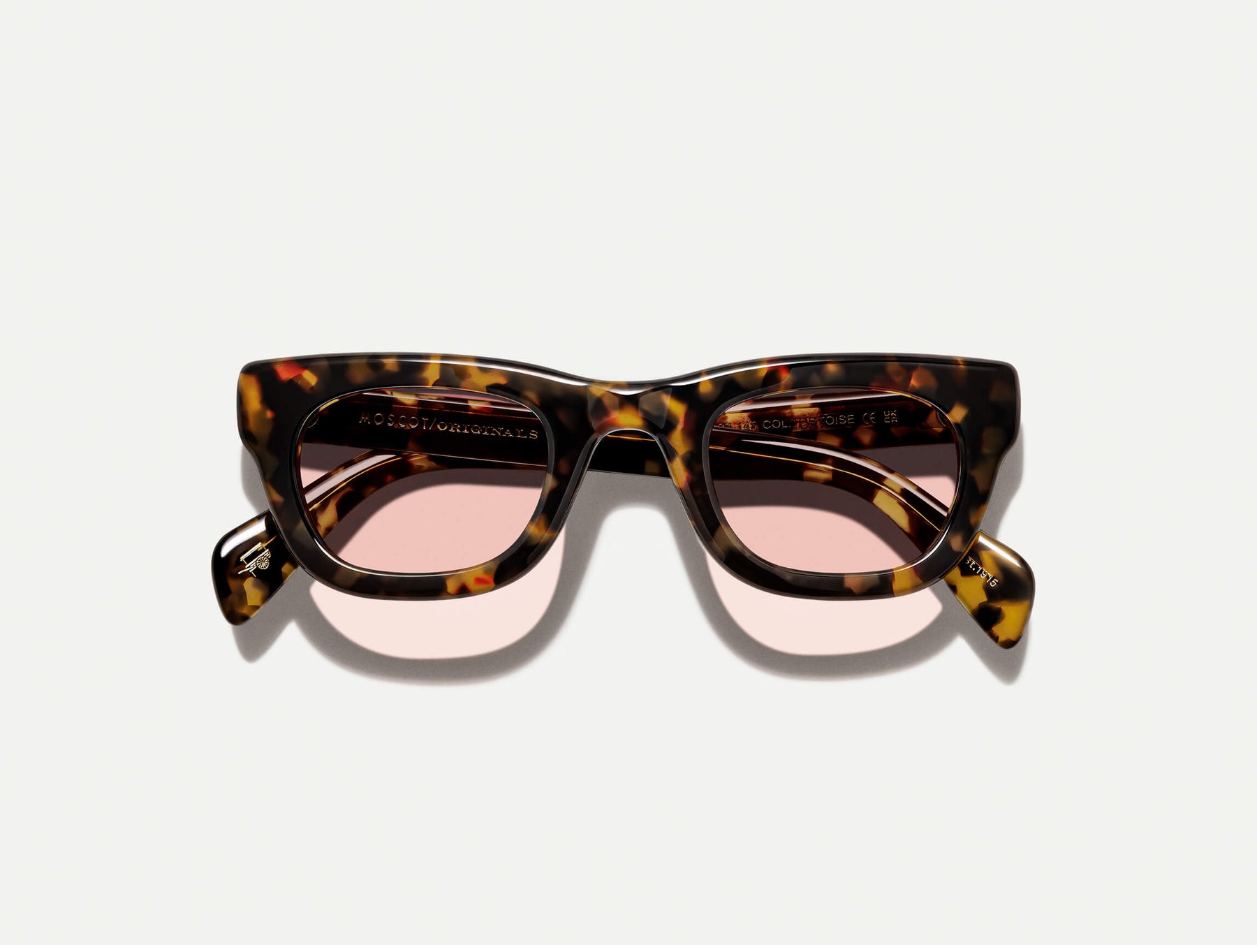 The SPILKES SUN in Tortoise with New York Rose Tinted Lenses