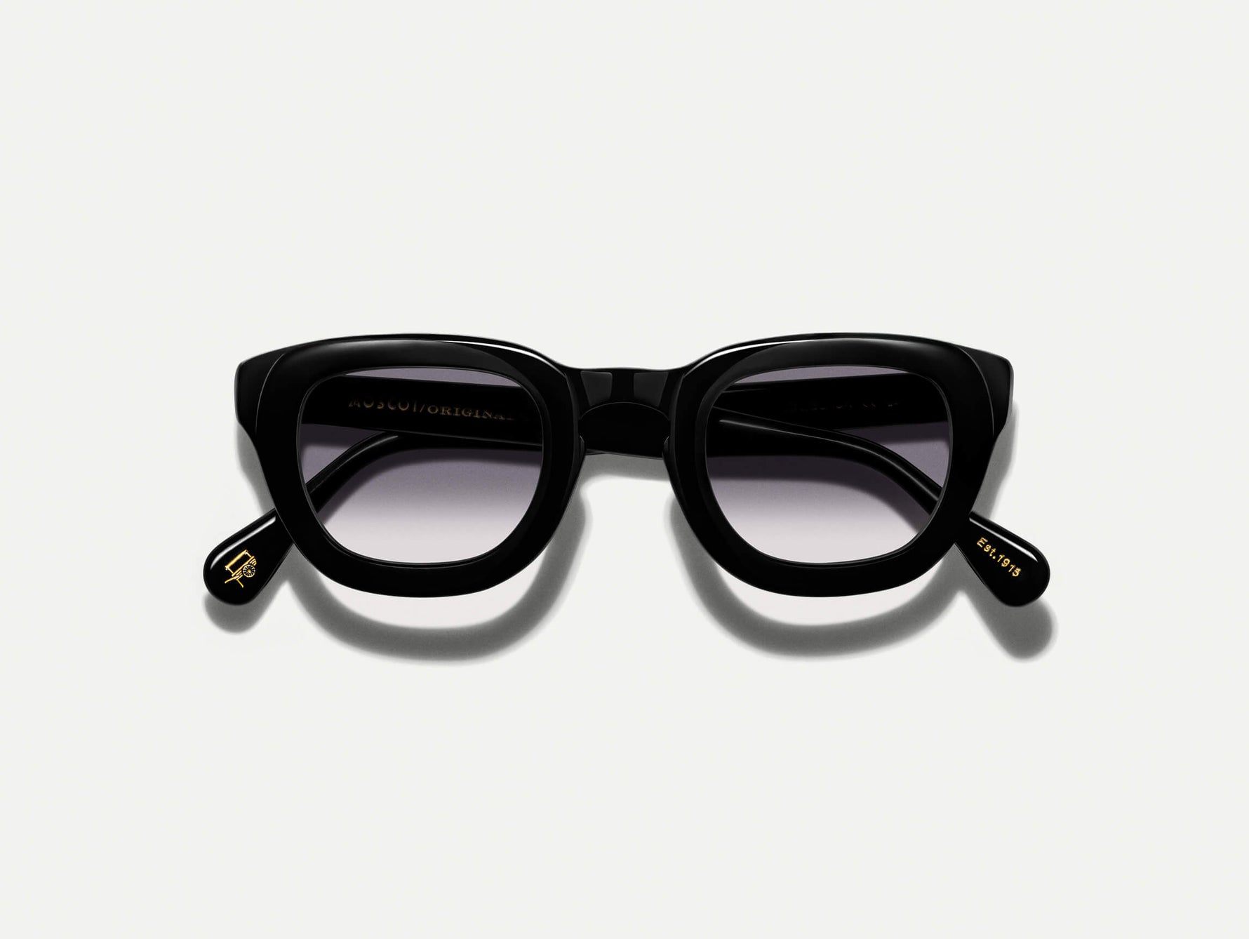 #color_american grey fade | The TELENA in Black with American Grey Fade Tinted Lenses