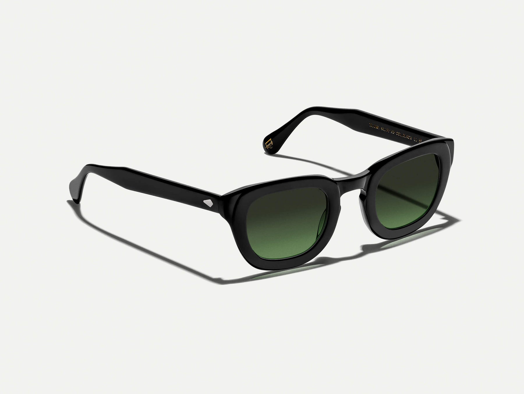 The TELENA in Black with Forest Wood Tinted Lenses