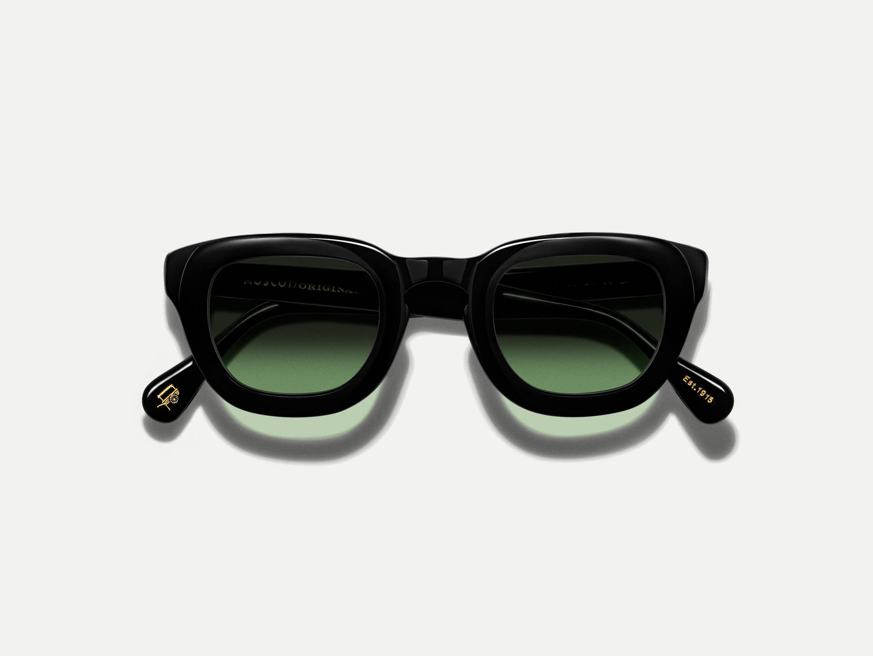 The TELENA in Black with Forest Wood Tinted Lenses