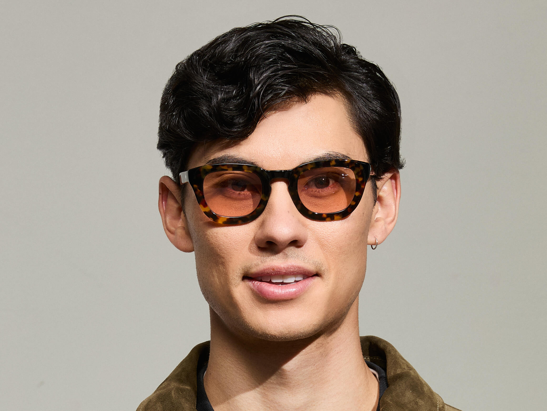 TELENA TORTOISE/BLACK WITH CUSTOM MADE TINTS™ | MOSCOT