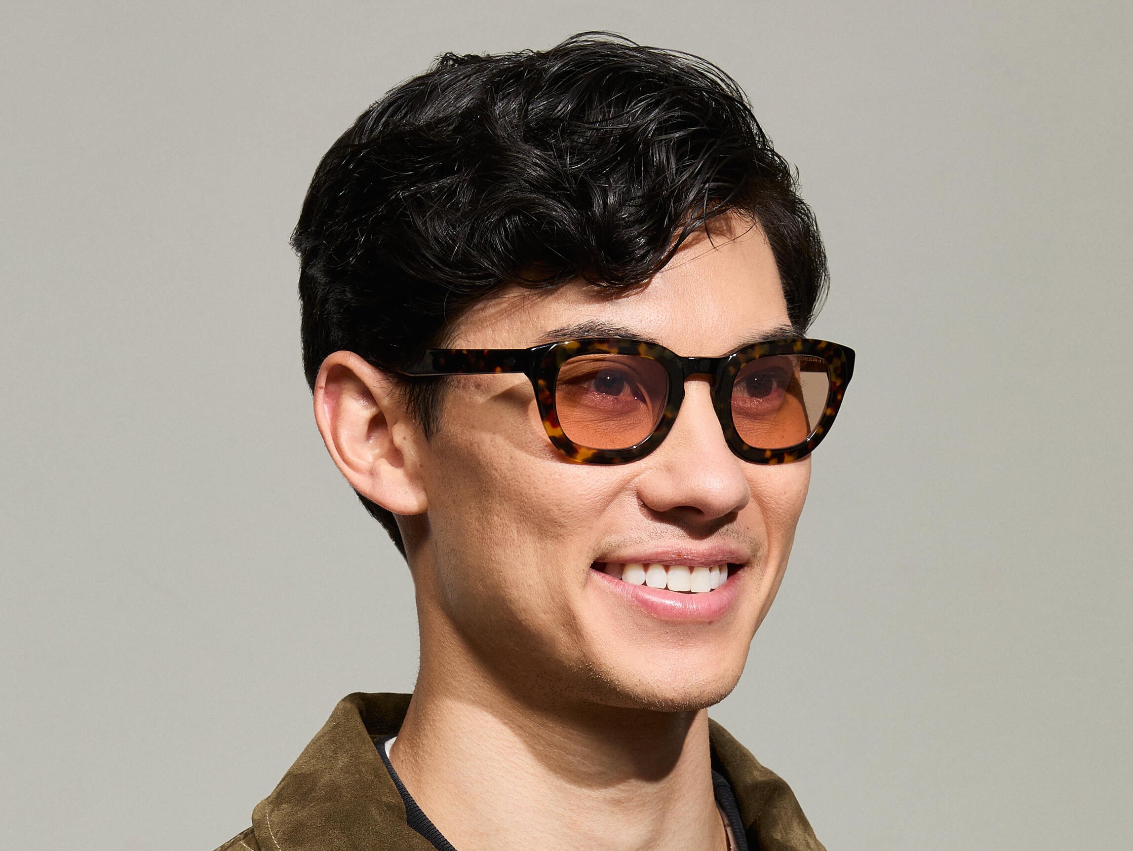 TELENA TORTOISE/BLACK WITH CUSTOM MADE TINTS™ – MOSCOT NYC SINCE 1915