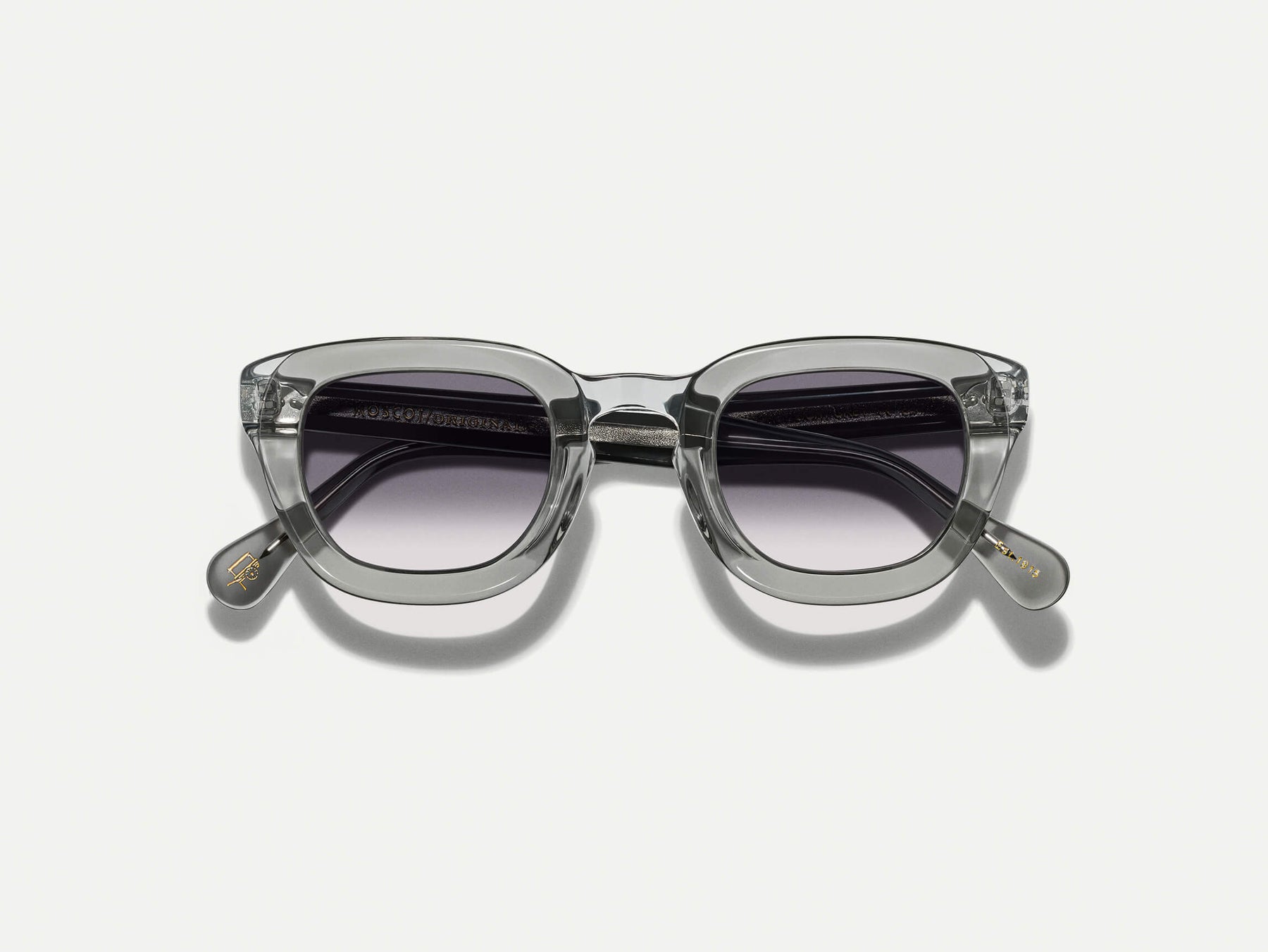 The TELENA in Grey/Light Grey with American Grey Fade Tinted Lenses