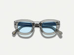The TELENA in Grey/Light Grey with Bel Air Blue Tinted Lenses