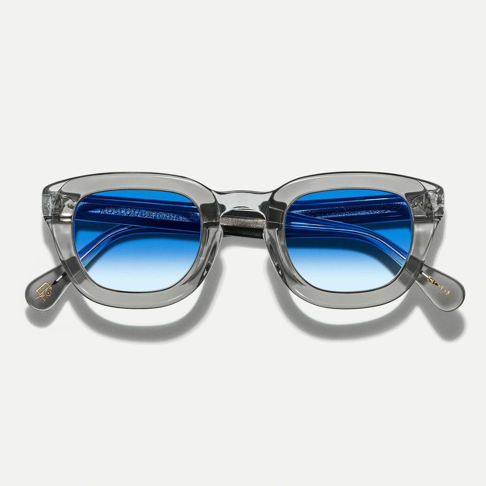 #color_broadway blue fade | The TELENA in Grey/Light Grey with Broadway Blue Fade Tinted Lenses