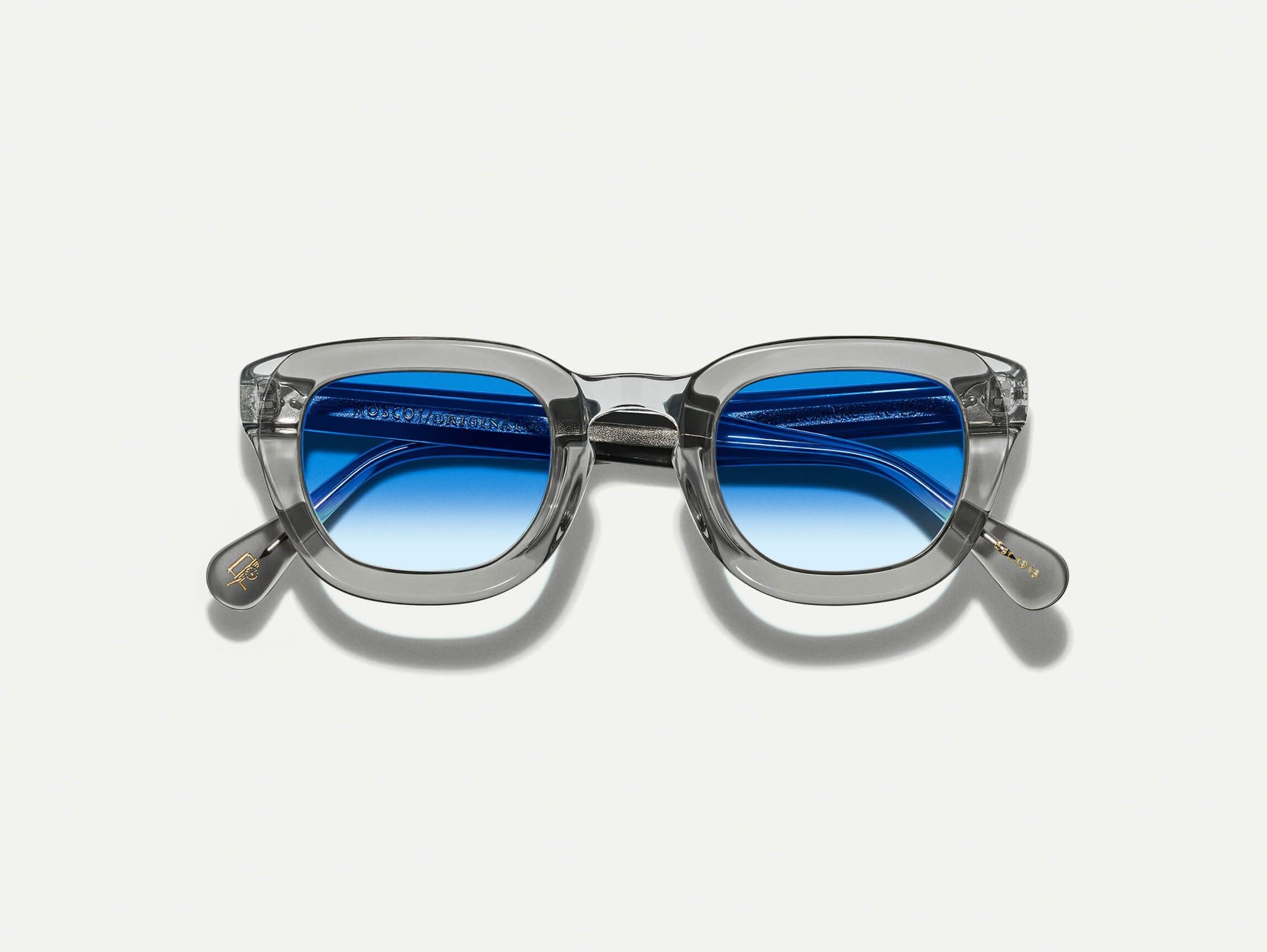 The TELENA in Grey/Light Grey with Broadway Blue Fade Tinted Lenses