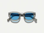 The TELENA in Grey/Light Grey with Celebrity Blue Tinted Lenses