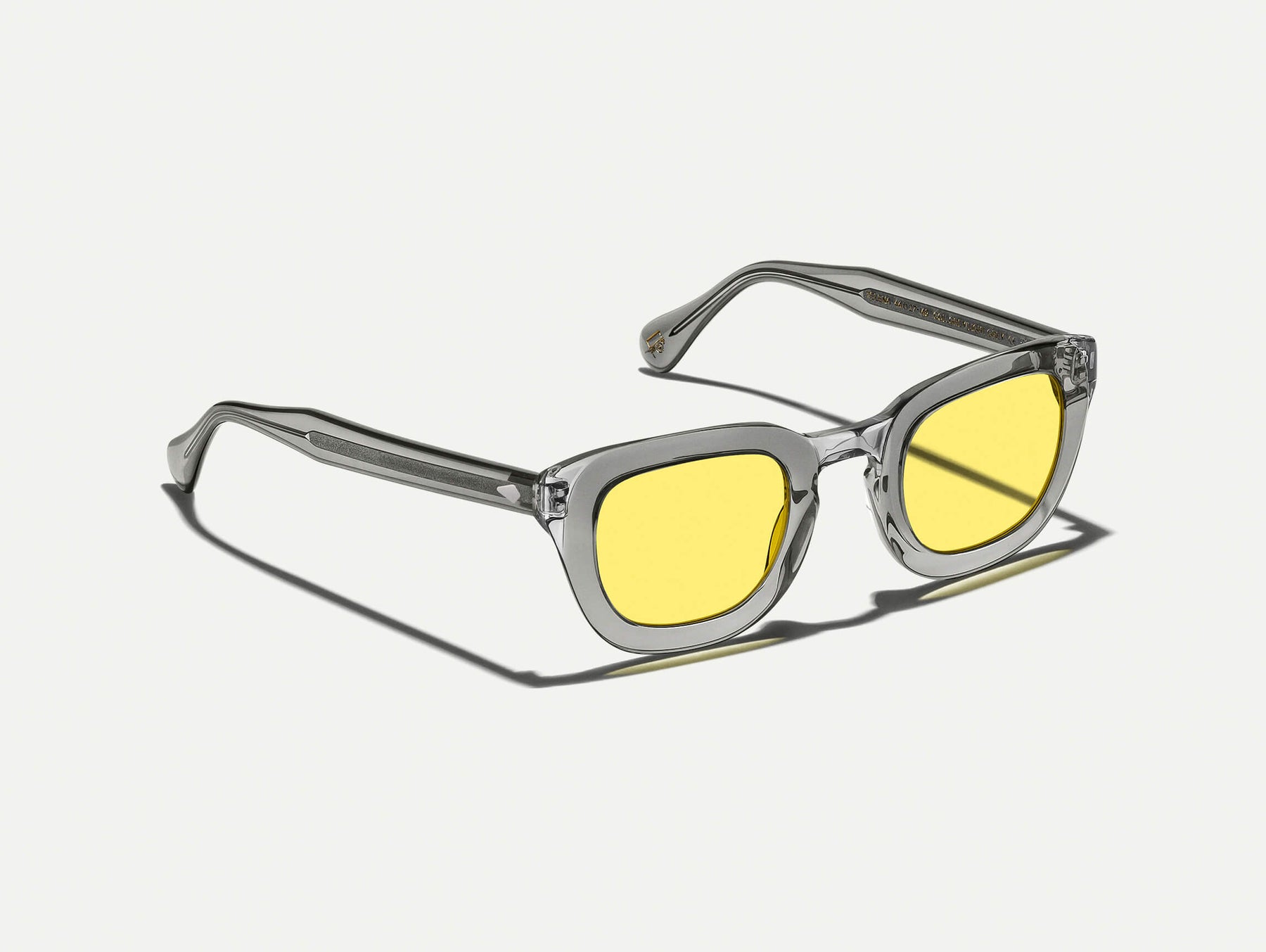 The TELENA in Grey/Light Grey with Mellow Yellow Tinted Lenses