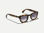 The TELENA in Tortoise/Black with American Grey Fade Tinted Lenses