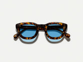 #color_celebrity blue | The TELENA in Tortoise/Black with Celebrity Blue Tinted Lenses