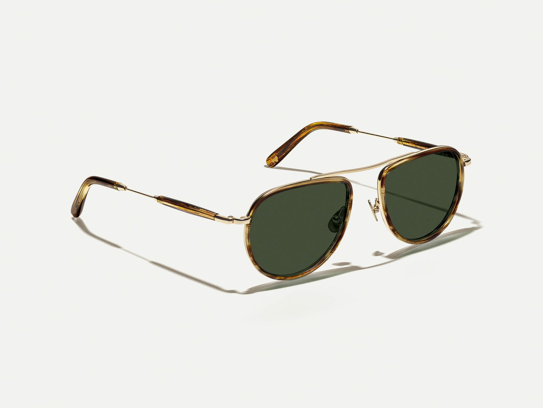 The TRAIF SUN in Bamboo with G-15 Tinted Lenses