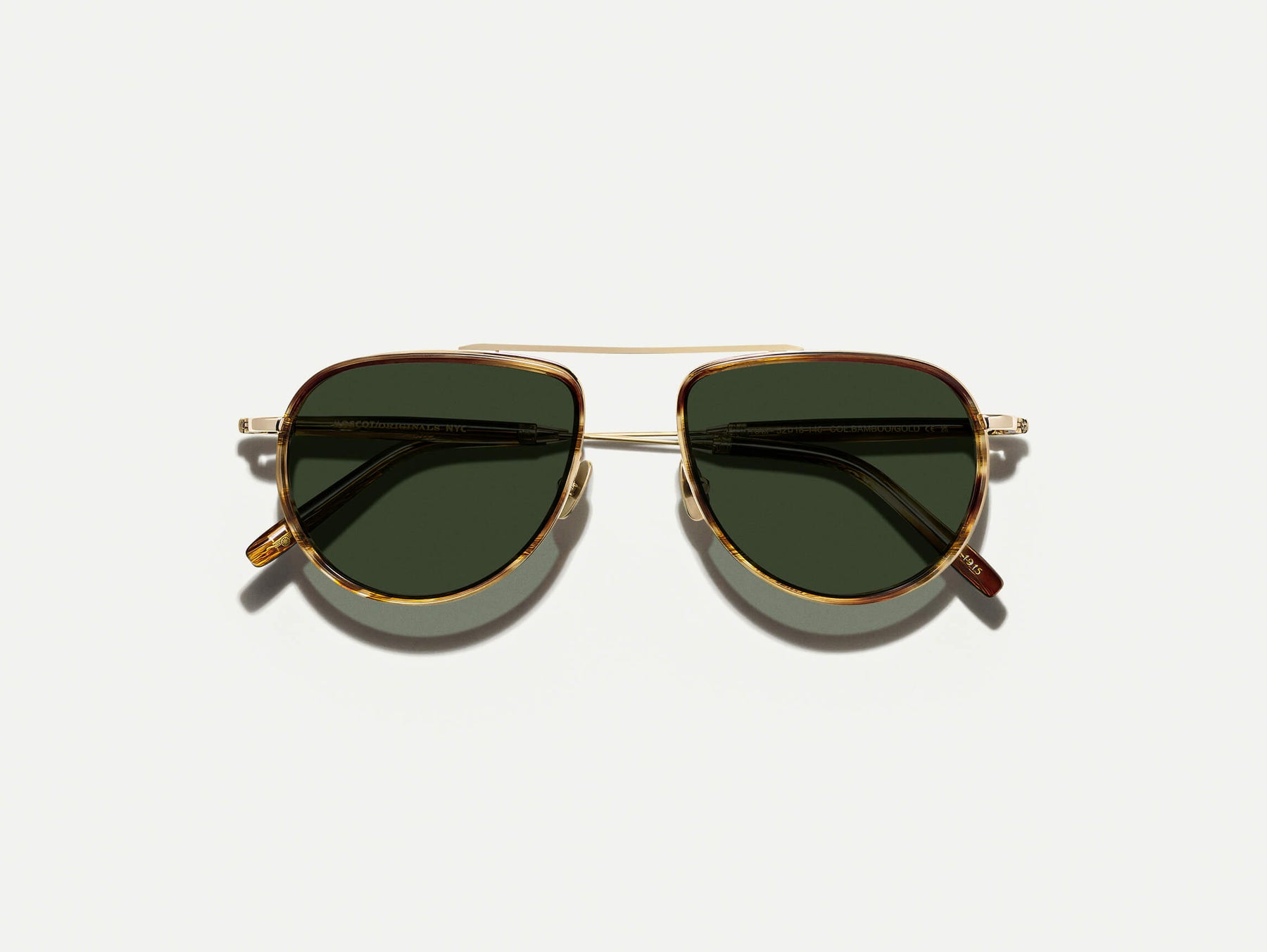 The TRAIF SUN in Bamboo with G-15 Tinted Lenses