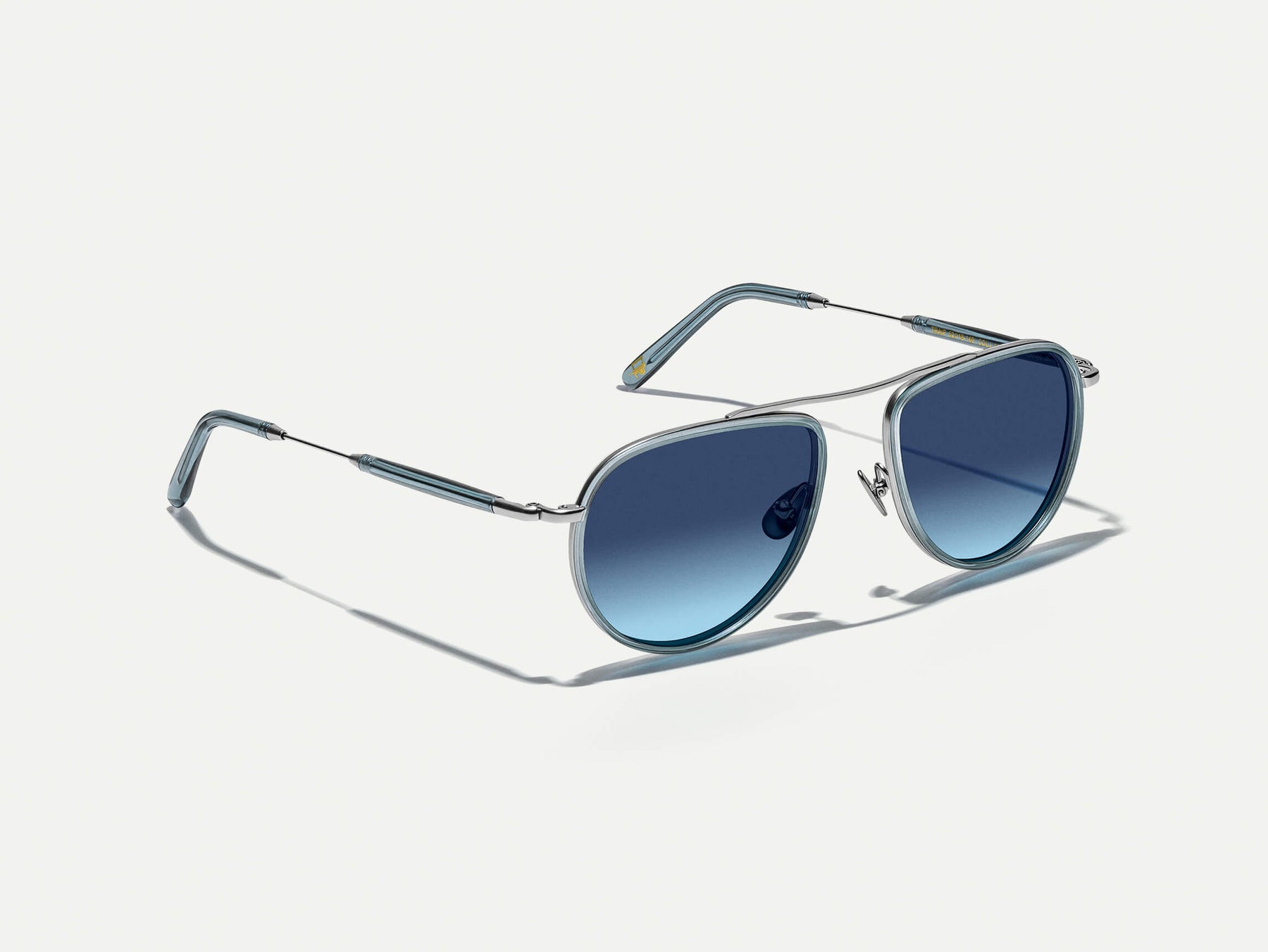 The TRAIF SUN in Light Blue with Denim Blue Tinted Lenses