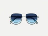 #color_light blue | The TRAIF SUN in Light Blue with Denim Blue Tinted Lenses