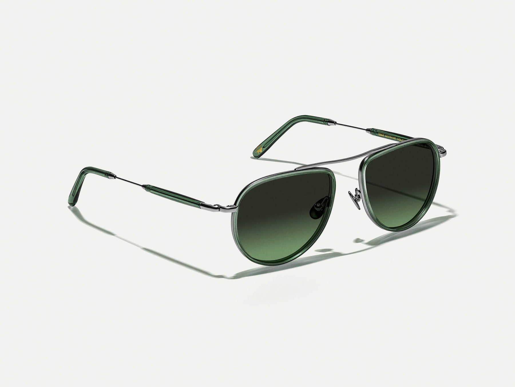 The TRAIF SUN in Pine with Forest Wood Tinted Lenses