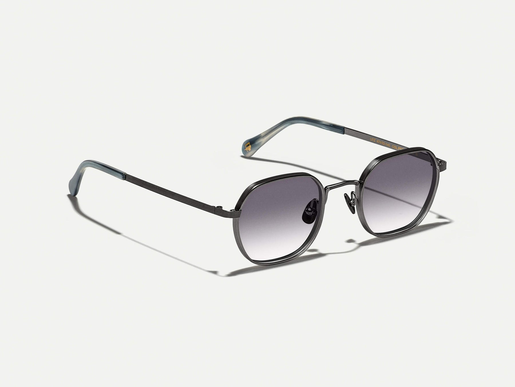 The UTZ SUN in Pewter with American Grey Fade Tinted Lenses
