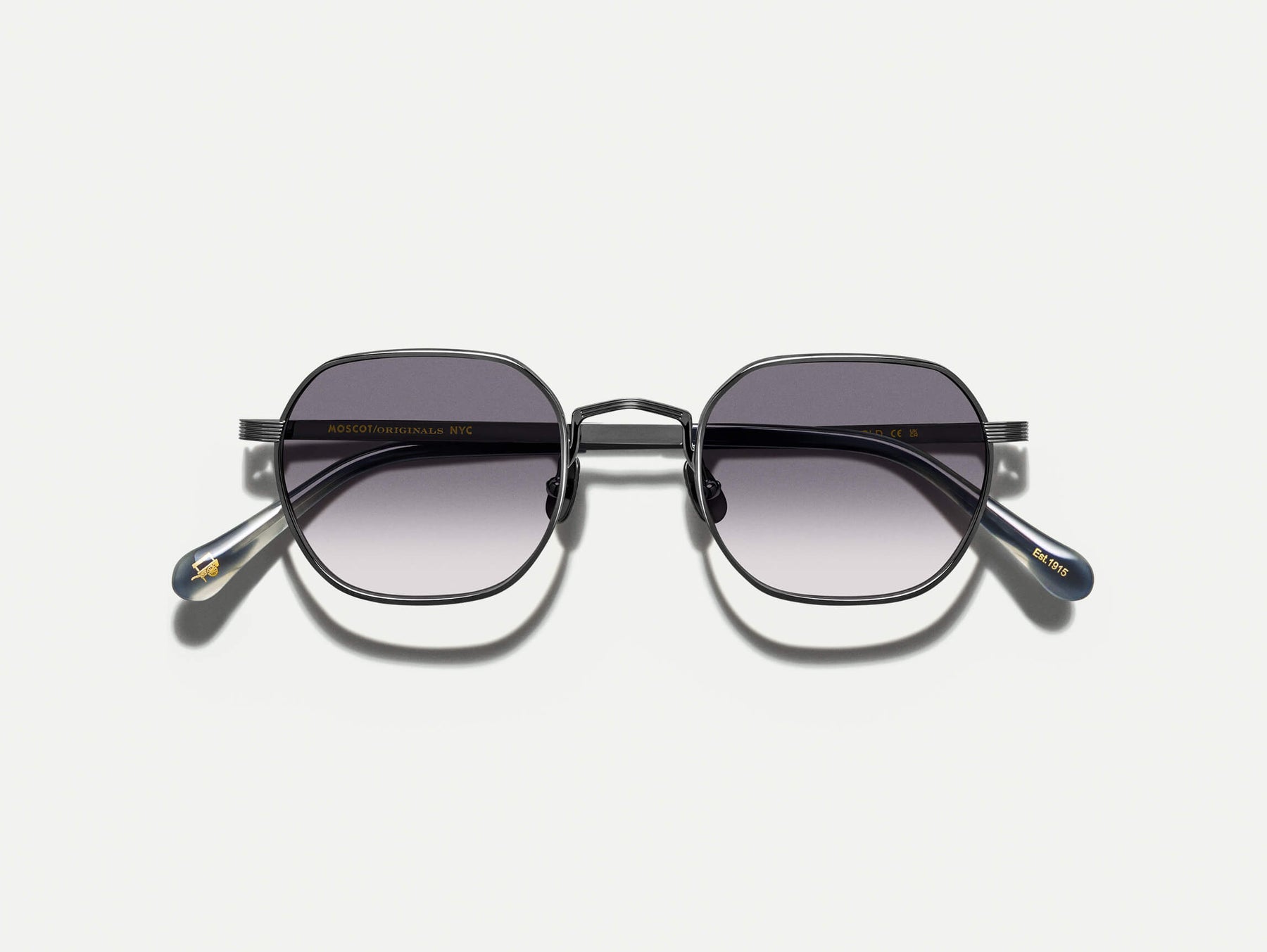 The UTZ SUN in Pewter with American Grey Fade Tinted Lenses