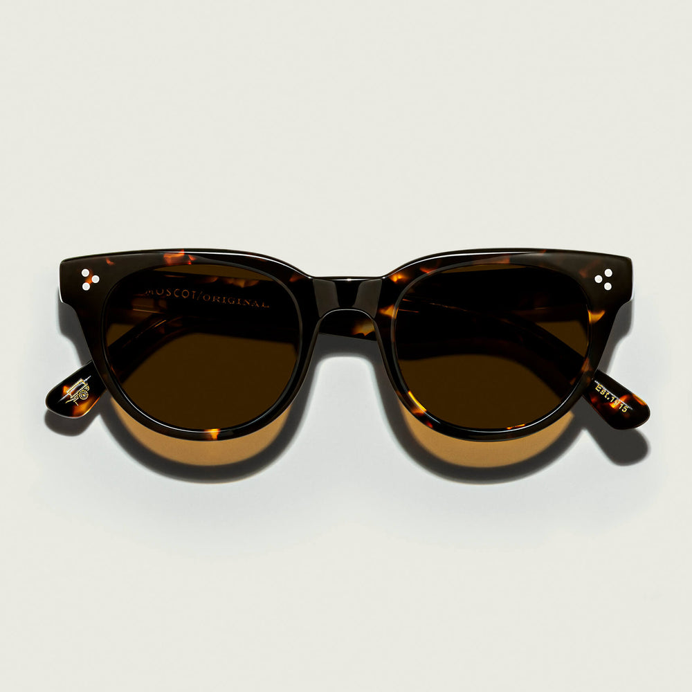 #color_tortoise | The VILDA SUN in Tortoise with Cosmitan Brown Glass Lenses