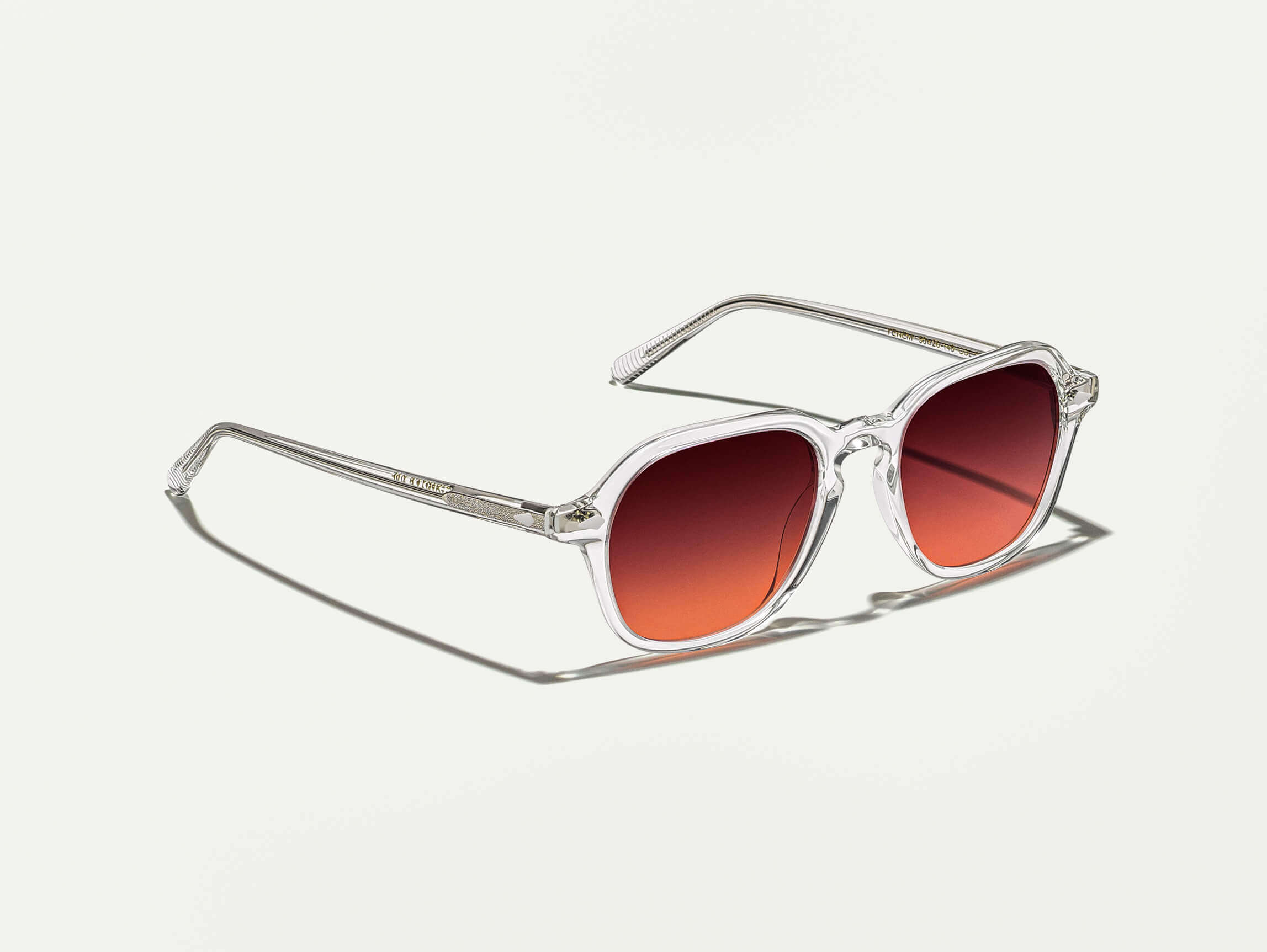 #color_crystal | The YENEM SUN in Crystal with Cabernet Tinted Lenses