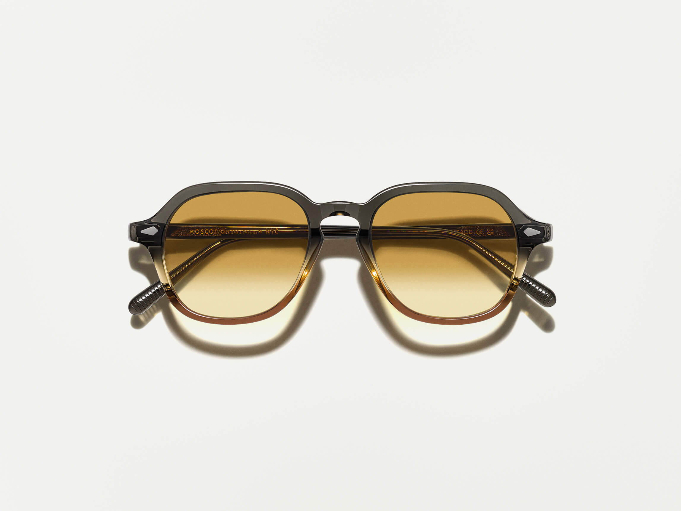 The YENEM SUN in Grey-Brown Fade with Chestnut Fade Tinted Lenses