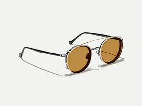 #color_amber | The ZEV CLIP  in Gold with Amber Tinted Lenses 