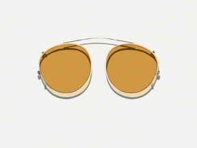 #color_amber | The ZEV CLIP  in Gold with Amber Tinted Lenses 