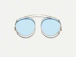 The ZEV CLIP  in Gold with Bel Air Blue Tinted Lenses