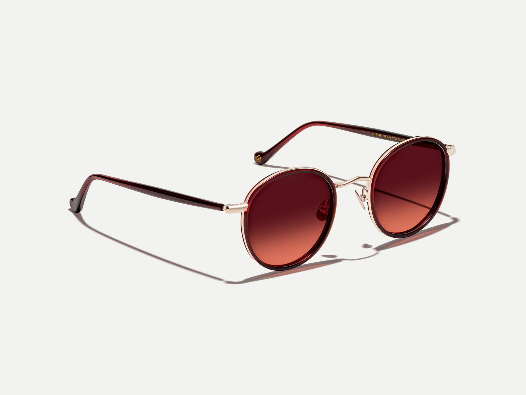 The ZEV SUN in Burgundy with Cabernet Tinted Lenses