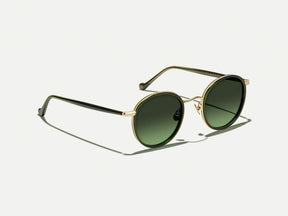 #color_dark green | The ZEV SUN in Dark Green with Forest Wood Tinted Lenses