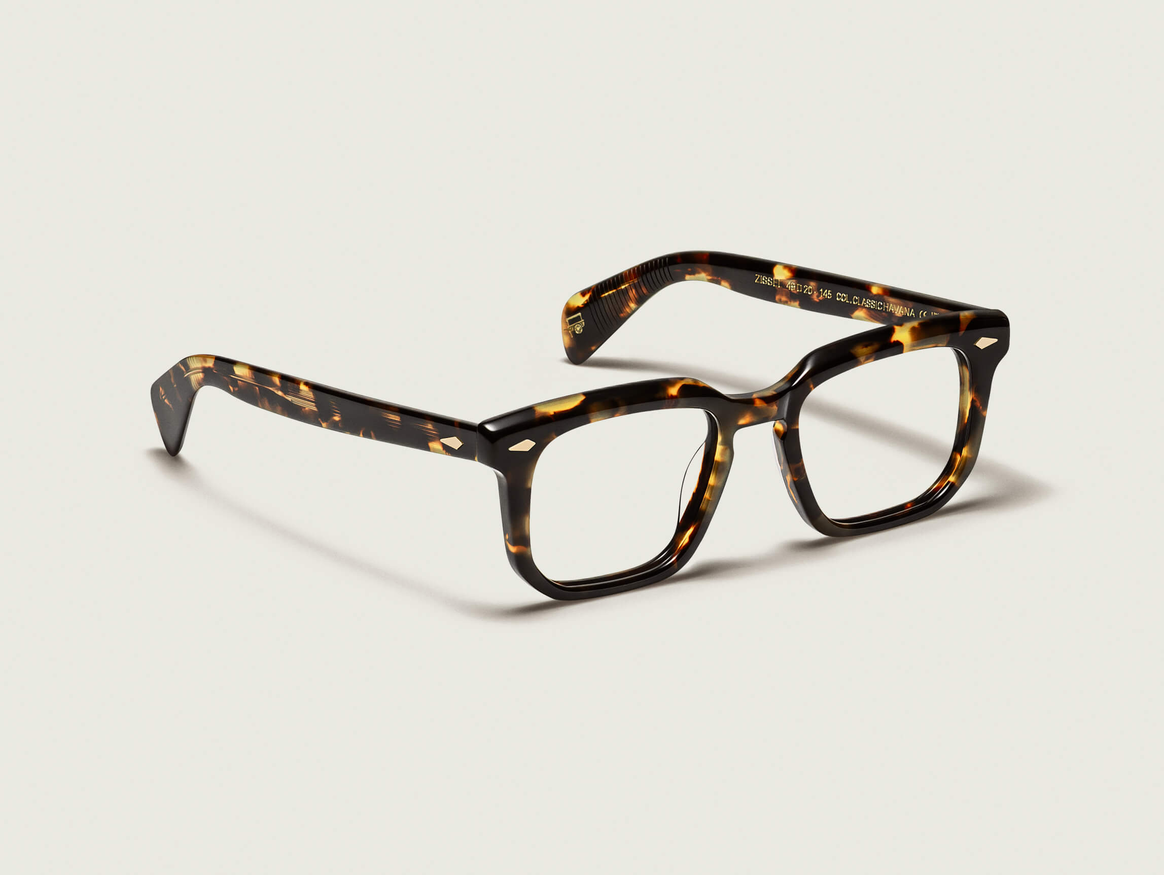 【定番】MOSCOT モスコットラウンド　グリーンカラー入り　メガネ　眼鏡 新品 人気作 高級※MOSCOT モスコット・ DOLT ・ 46 ・眼鏡フレーム