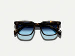 The ZISSEL SUN in Classic Havana with Denim Blue Tinted Lenses