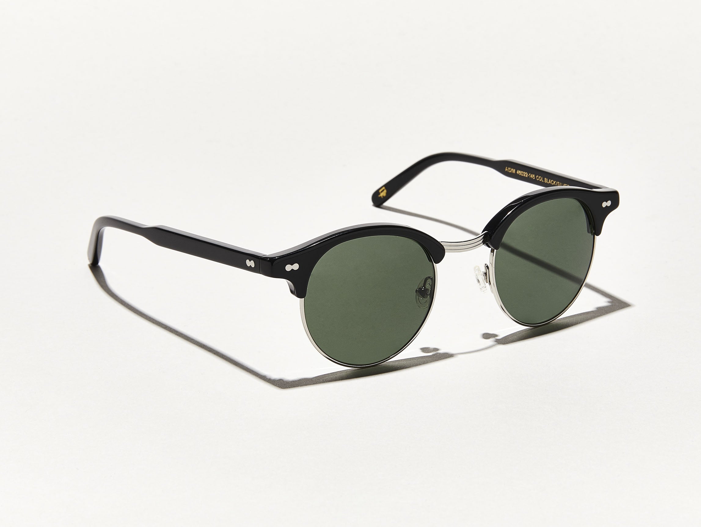 The AIDIM SUN in Black/Silver with G-15 Glass Lenses