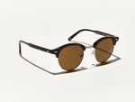 The AIDIM SUN in Burnt Tortoise/Gold with Cosmitan Brown Glass Lenses