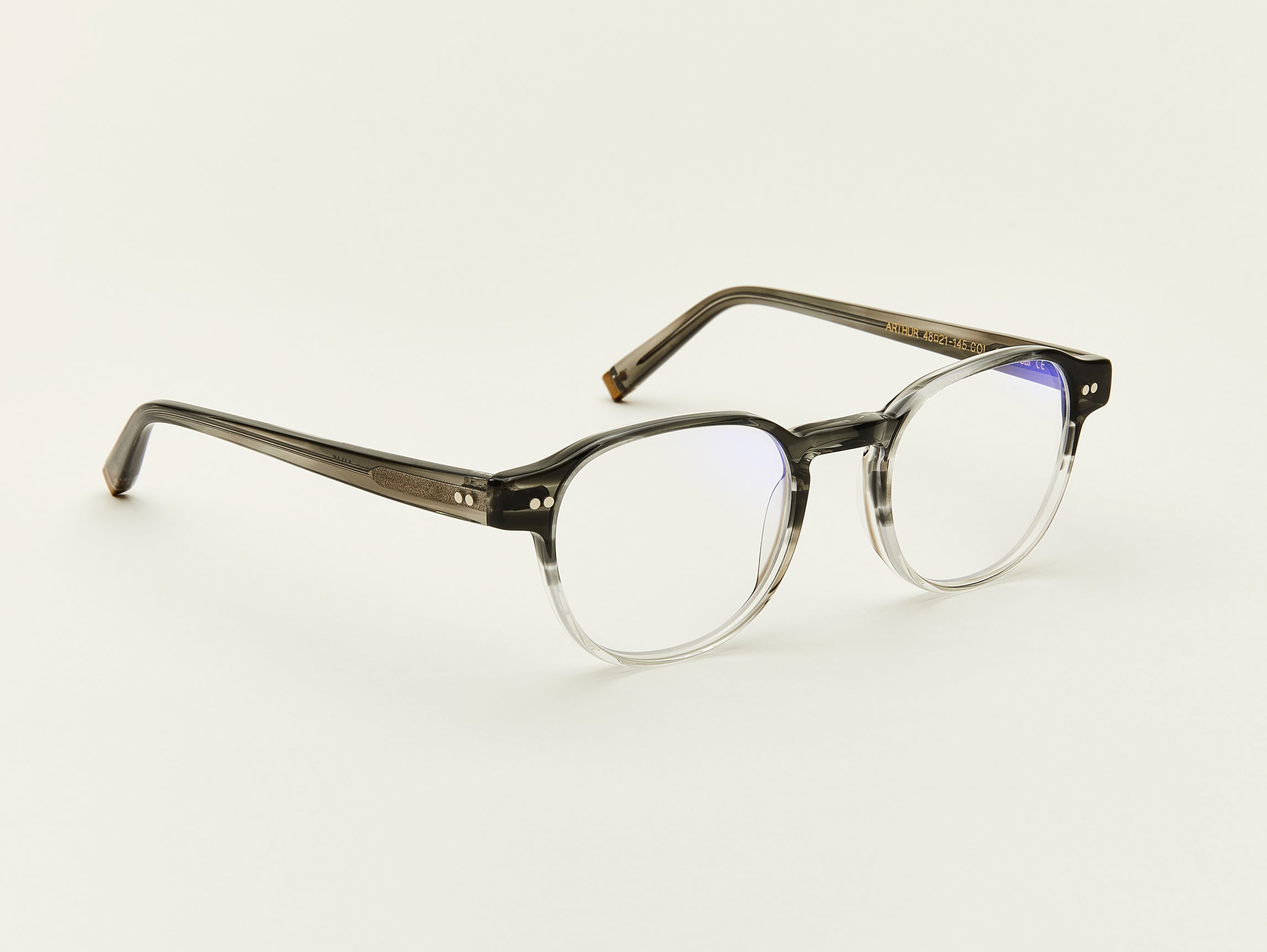 The ARTHUR in Charcoal with Blue Protect Lenses