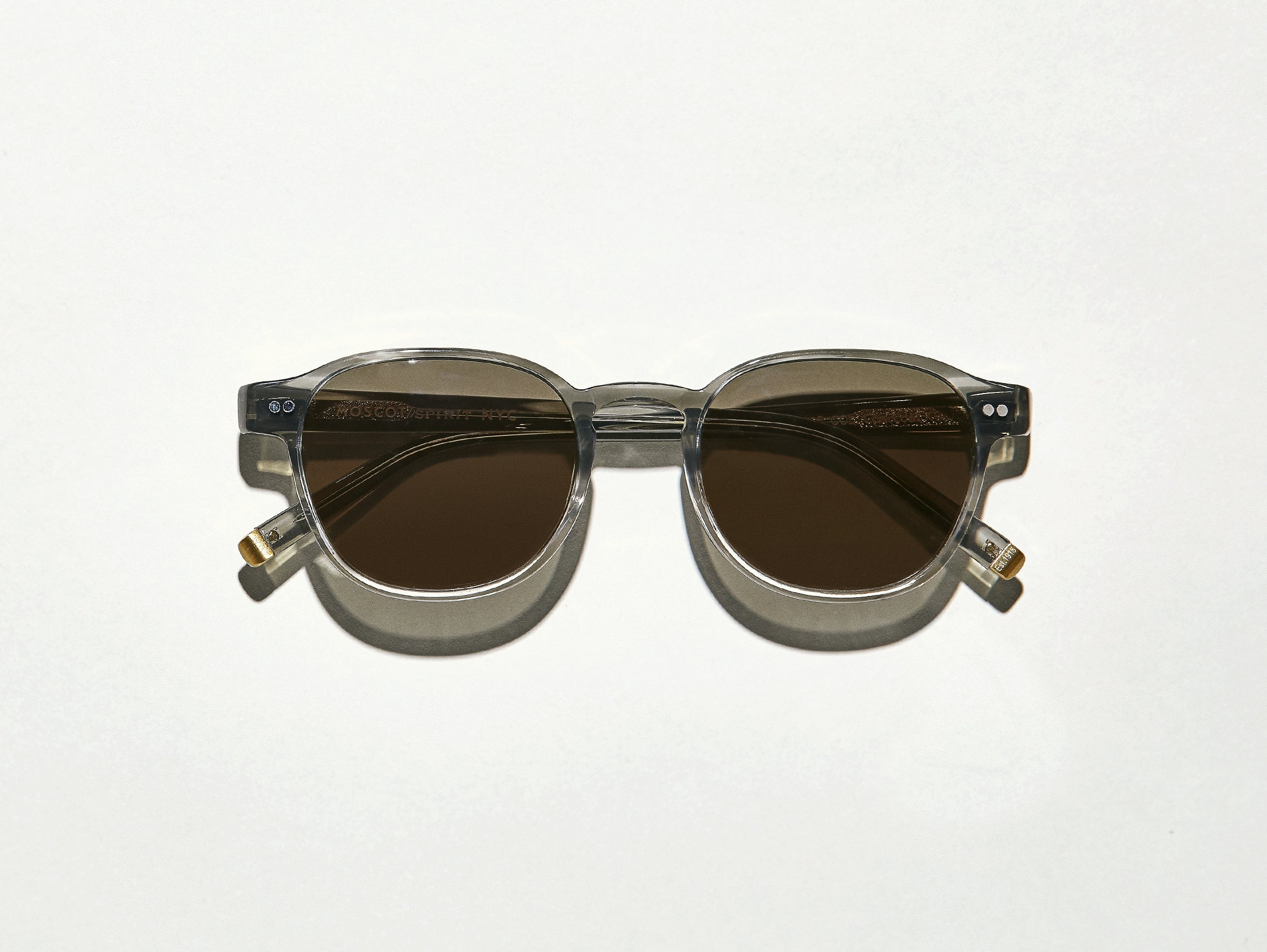 The ARTHUR SUN in Charcoal with Grey Lenses
