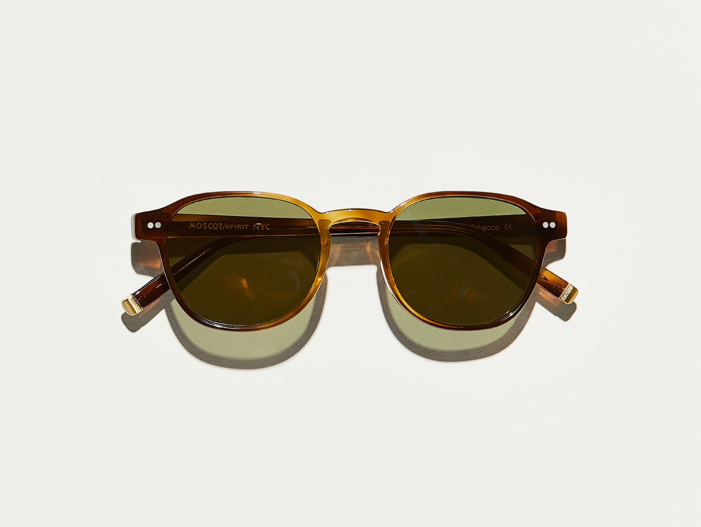 #color_tobacco | The ARTHUR SUN in Tobacco with Green Lenses