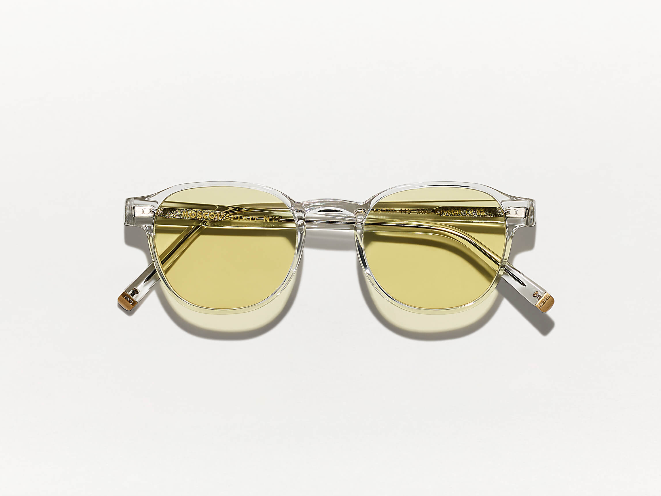 The ARTHUR Pastel with Pastel Yellow Tinted Lenses